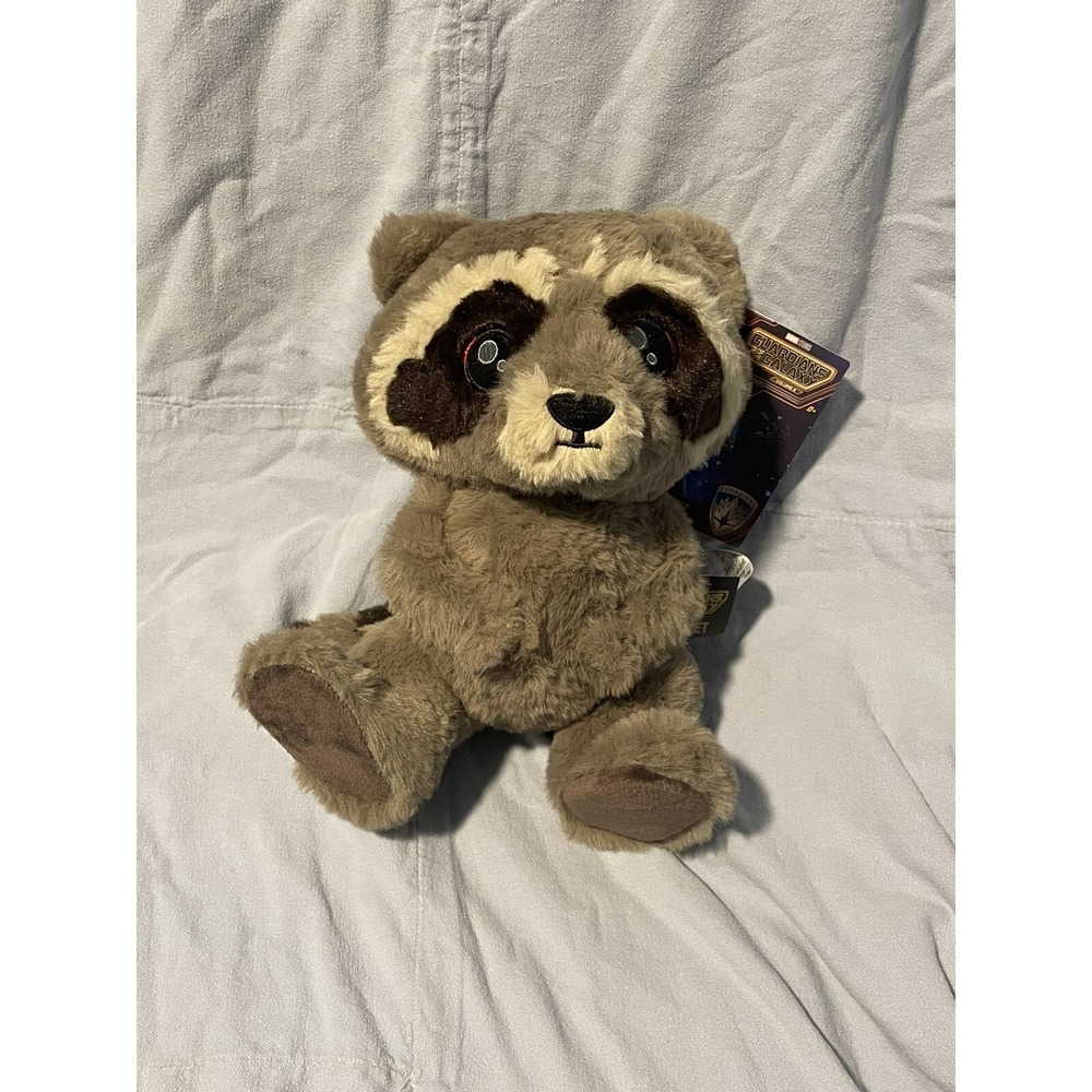NEW Walt Disney Marvel Baby Rocket Raccoon Plush Guardians of The Galaxy Vol. 3